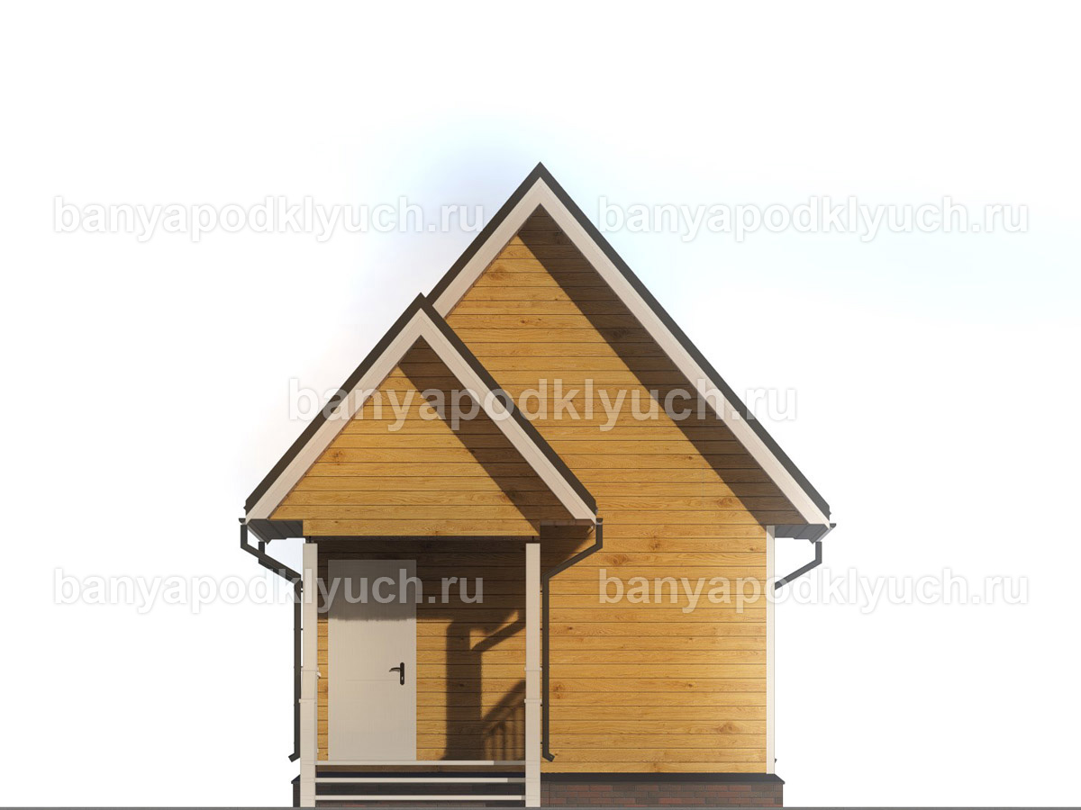 Баня из бруса 5x4 м Баня из бруса 5x4 м