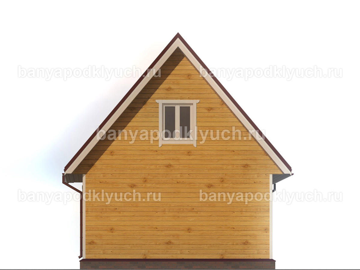 Баня из бруса 8x6 м Баня из бруса 8x6 м