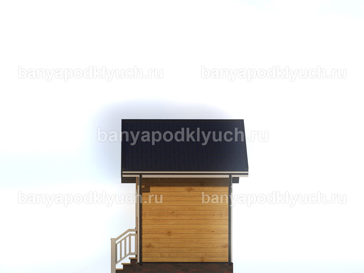 Баня из бруса 5x3 м Баня из бруса 5x3 м