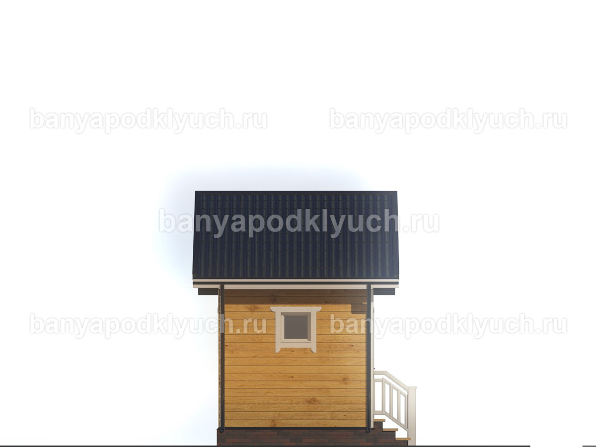 Баня из бруса 5x3 м Баня из бруса 5x3 м