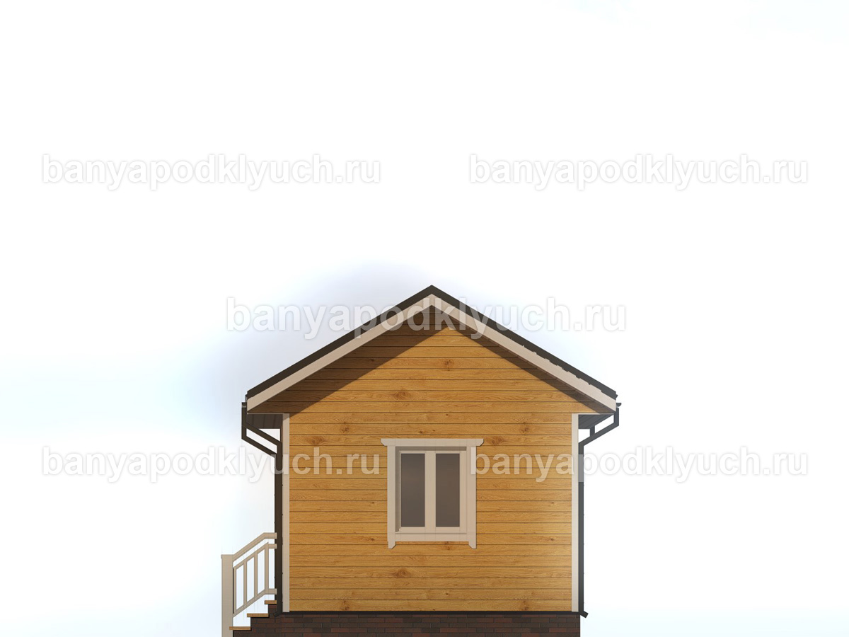 Баня из бруса 6x4 м Баня из бруса 6x4 м