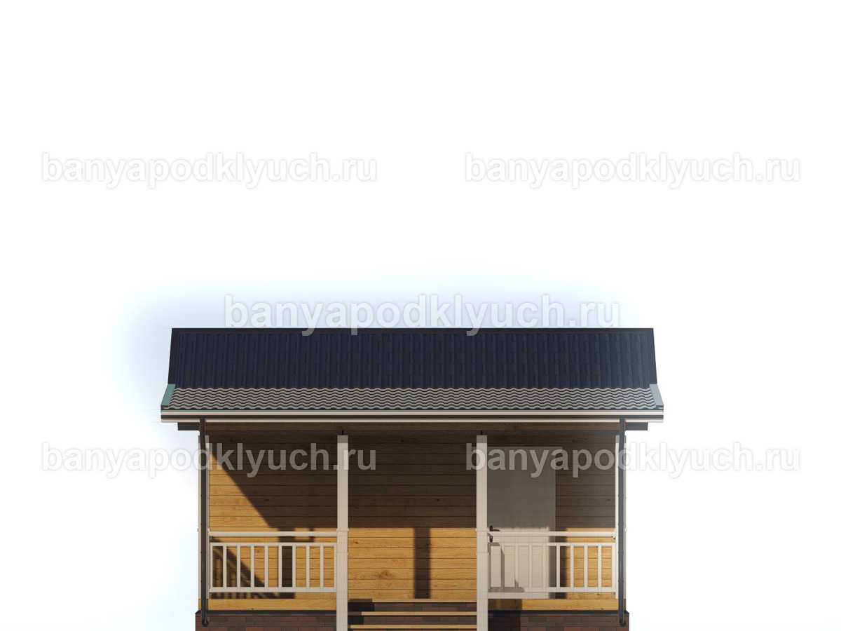 Баня из бруса 6x5 м Баня из бруса 6x5 м