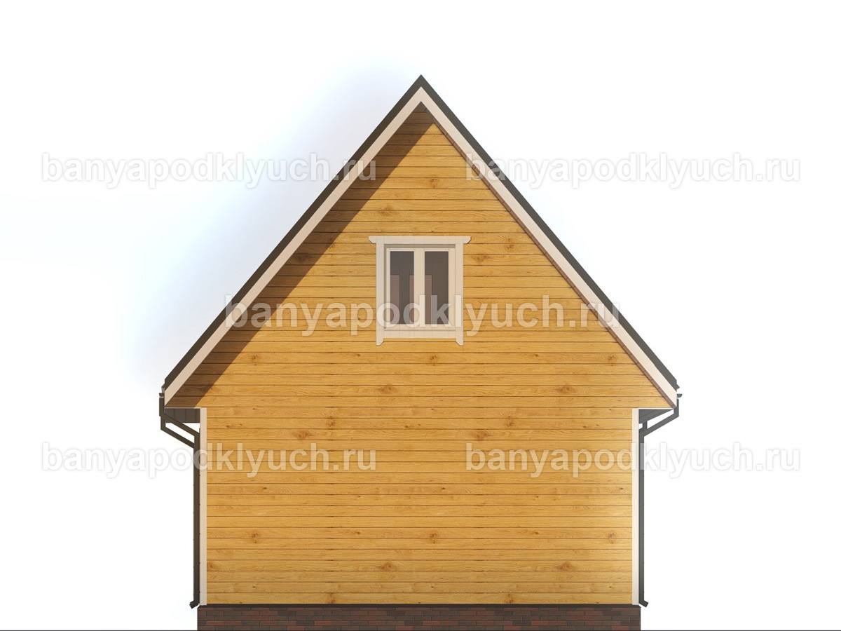 Баня из бруса 6x6 м Баня из бруса 6x6 м