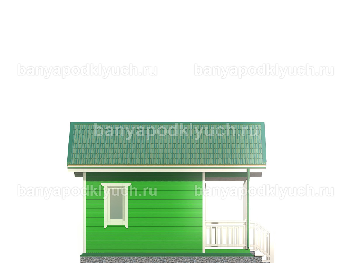 Каркасная баня 5.5x4 м Каркасная баня 5.5x4 м