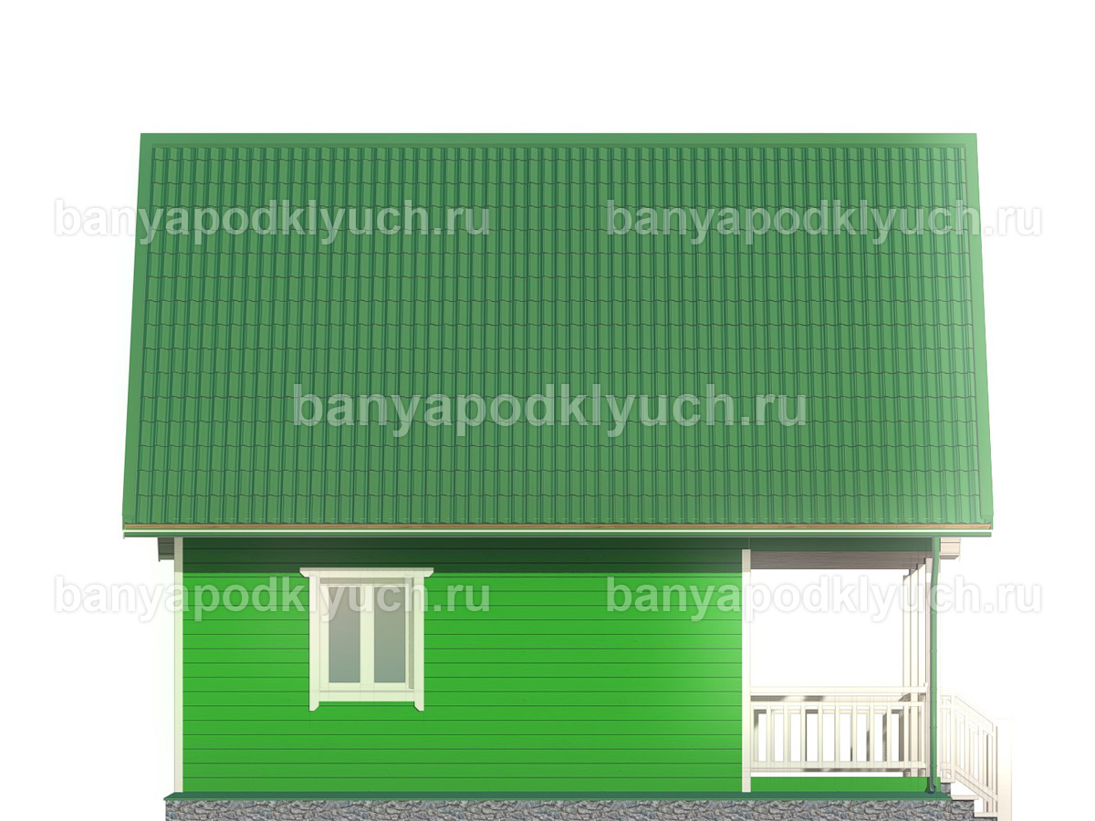 Каркасная баня 8x6 м Каркасная баня 8x6 м