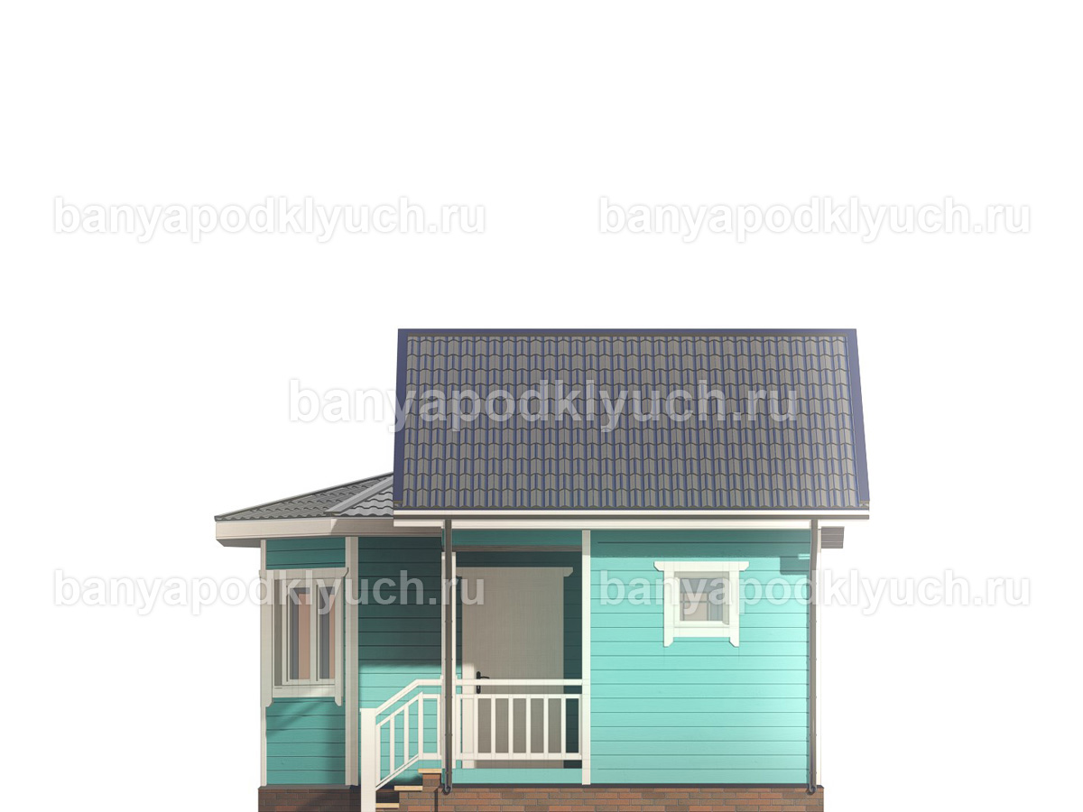 Каркасная баня 6x6 м Каркасная баня 6x6 м