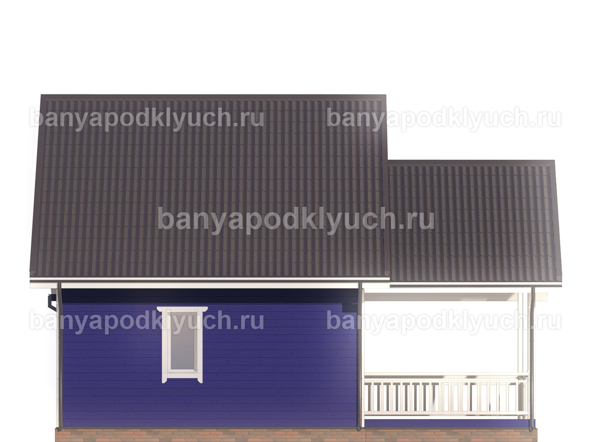 Каркасная баня 9.5x7 м Каркасная баня 9.5x7 м